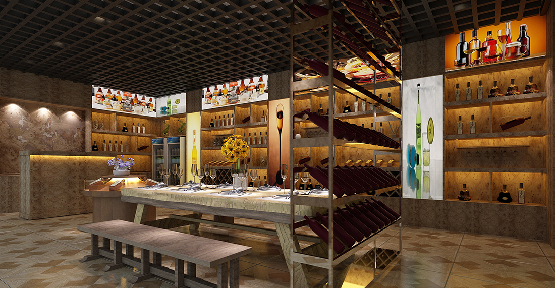 食品企業展廳設計