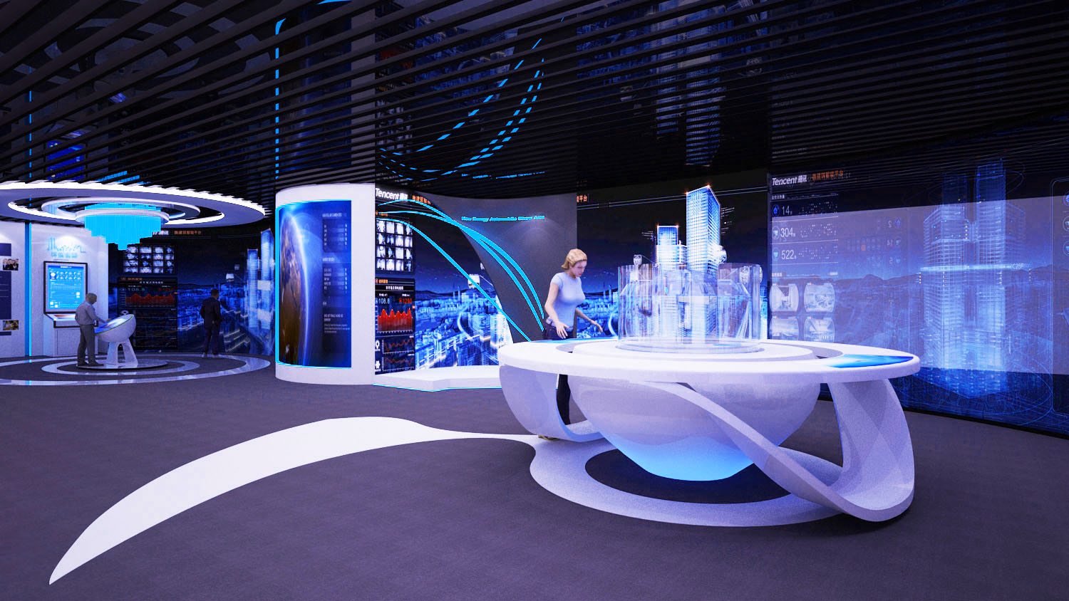 智能化展廳如何設計